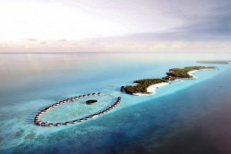 A rendering of Ritz-Carlton Maldives Fari Islands