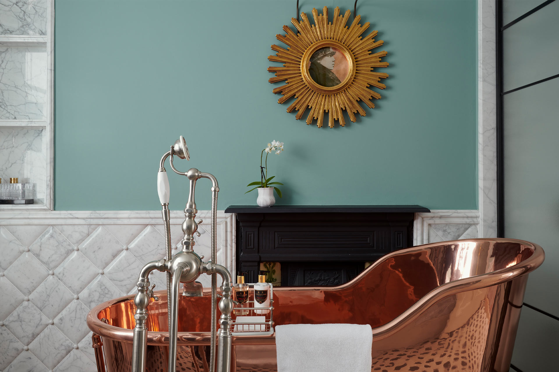 A bathroom at Great Scotland Yard Hotel's No.1 The Townhouse in London