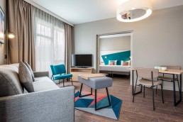 An apartment at Aparthotel Adagio London Stratford