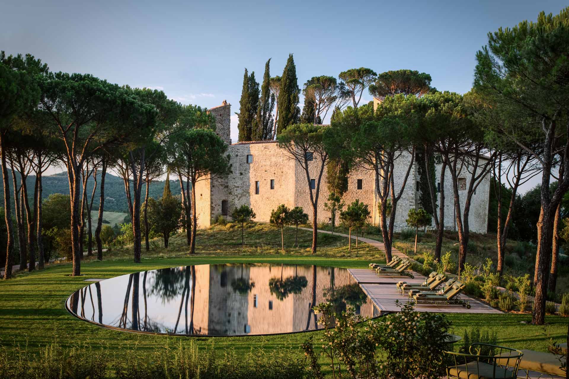 Hotel Castello di Reschio in Umbria, Italy