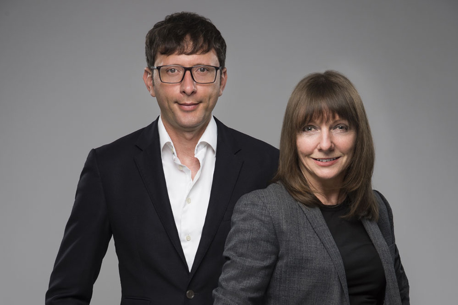 Gail Thomson and Murad Saleh, co-founders of indexPRO