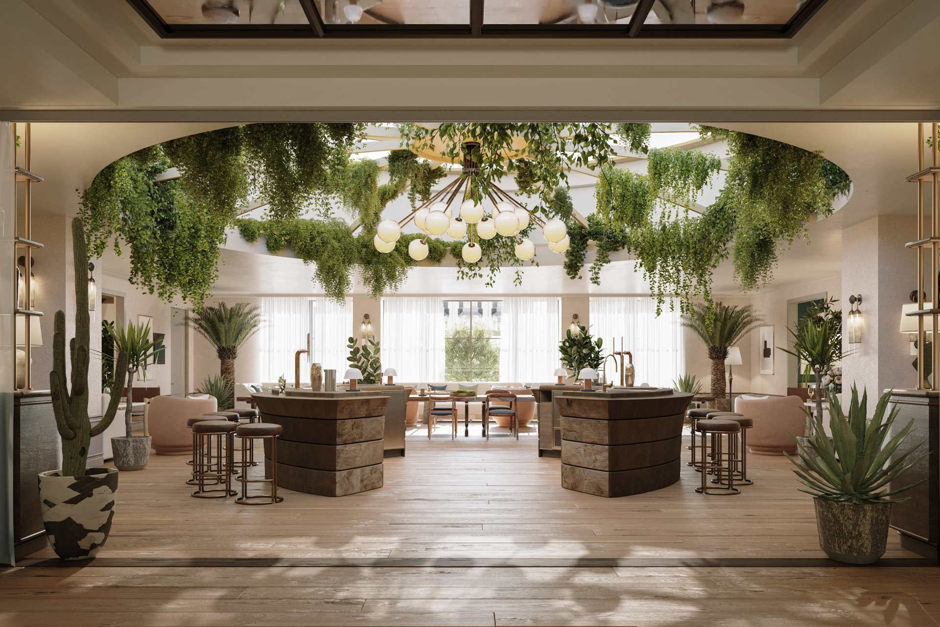 A rendering of Six Senses London