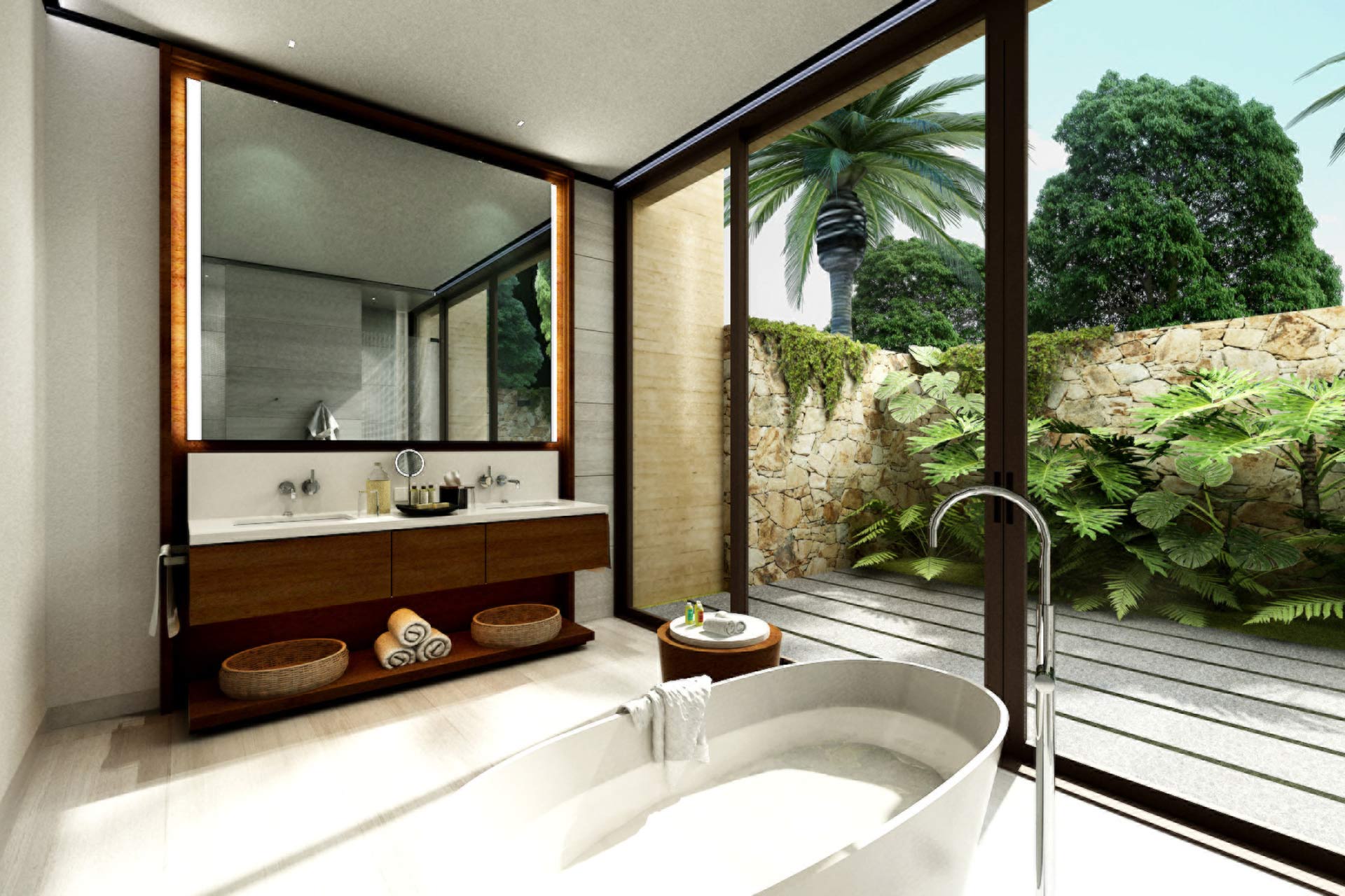 A rendering of Four Seasons Tamarindo in Mexico