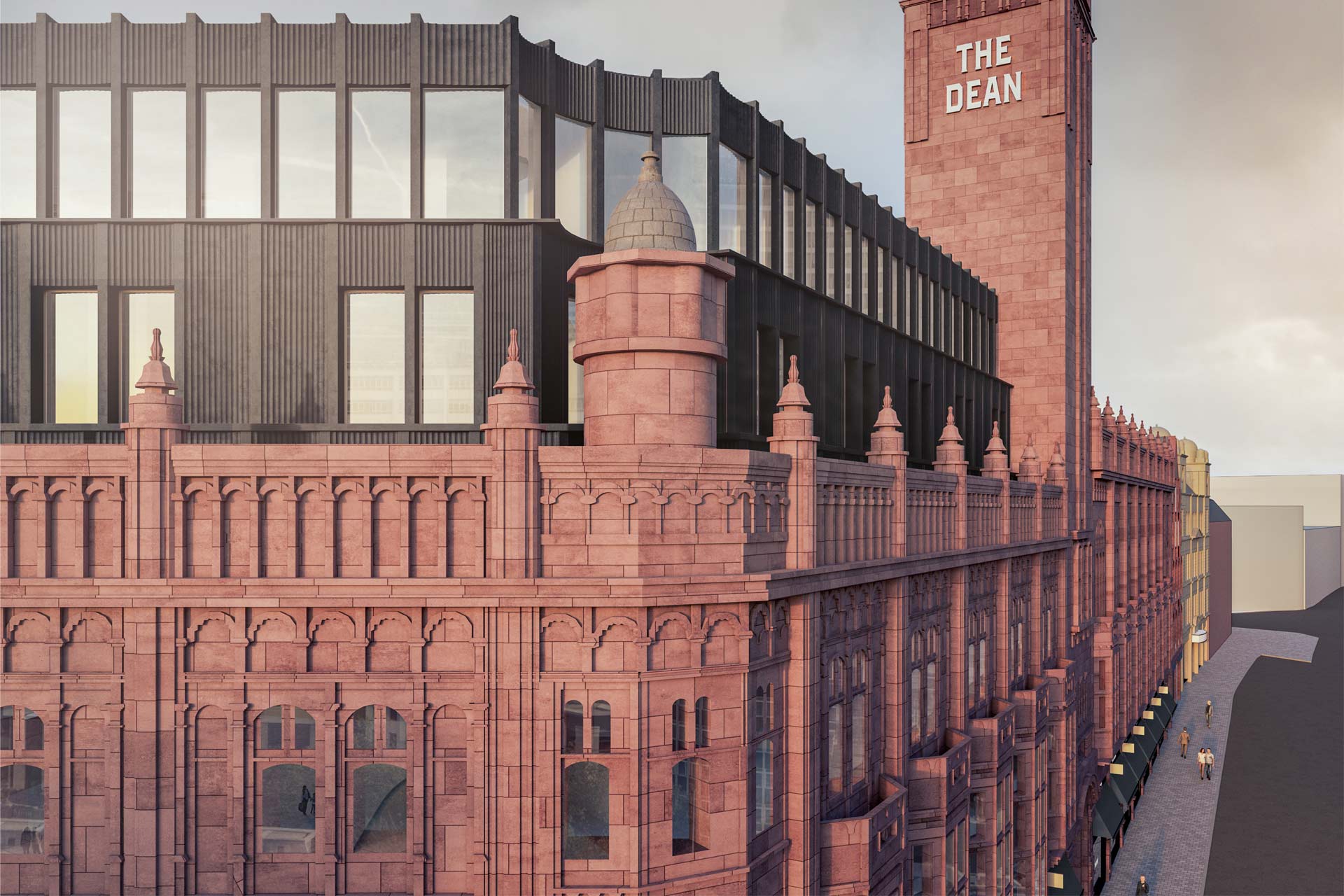 A rendering of The Dean in Birmingham