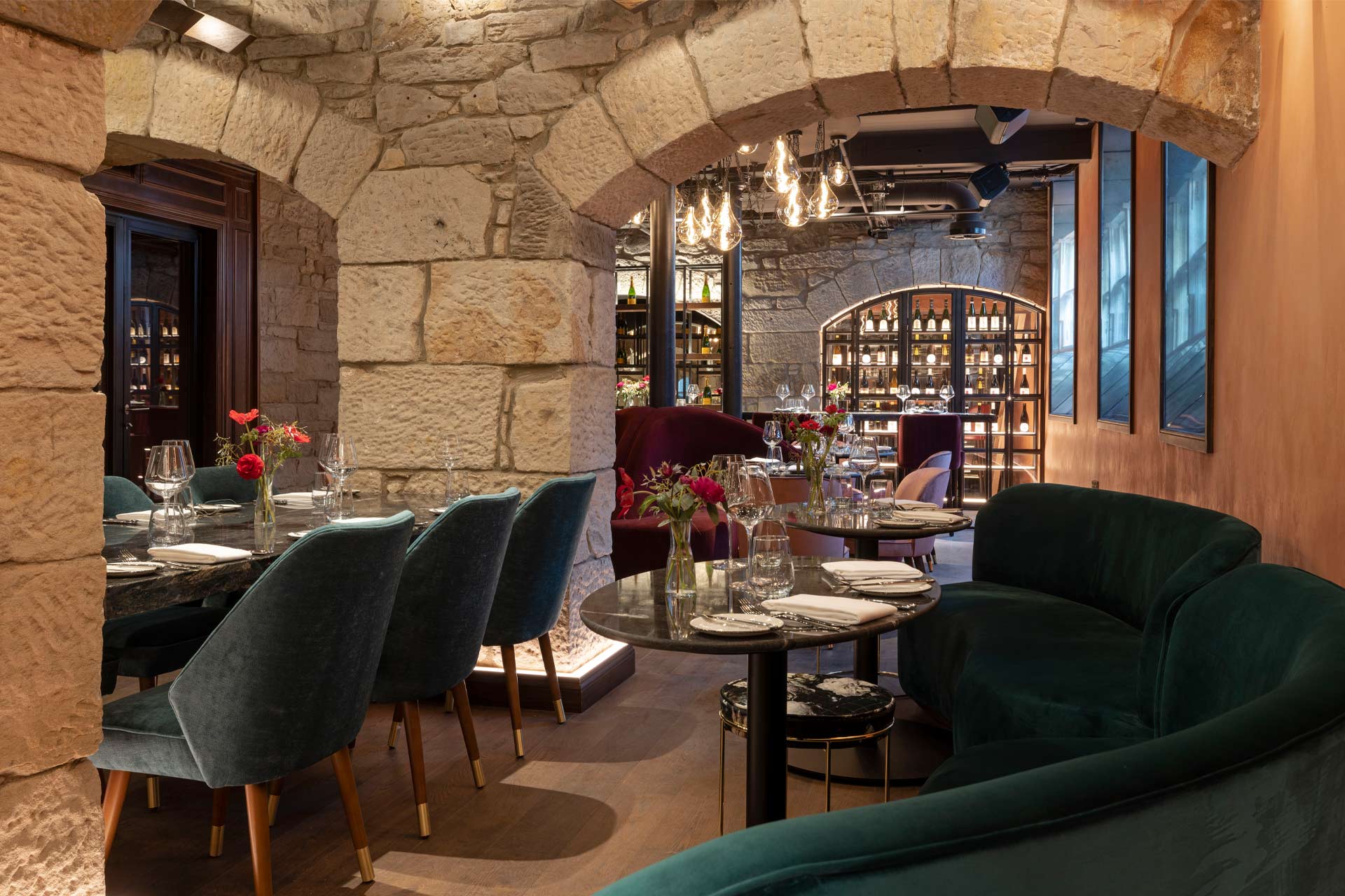 The Commons Club at Virgin Hotels Edinburgh in Scotland