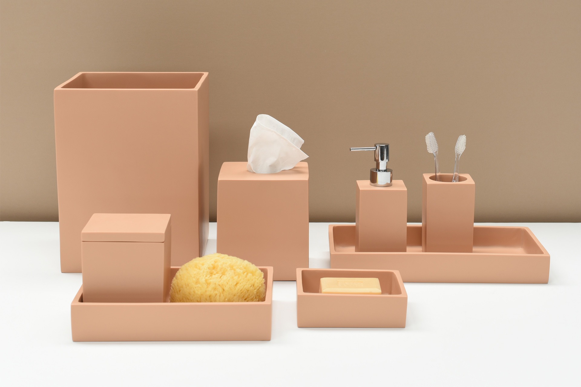 TF Design debuts Edge Bath collection in Nude - Sleeper