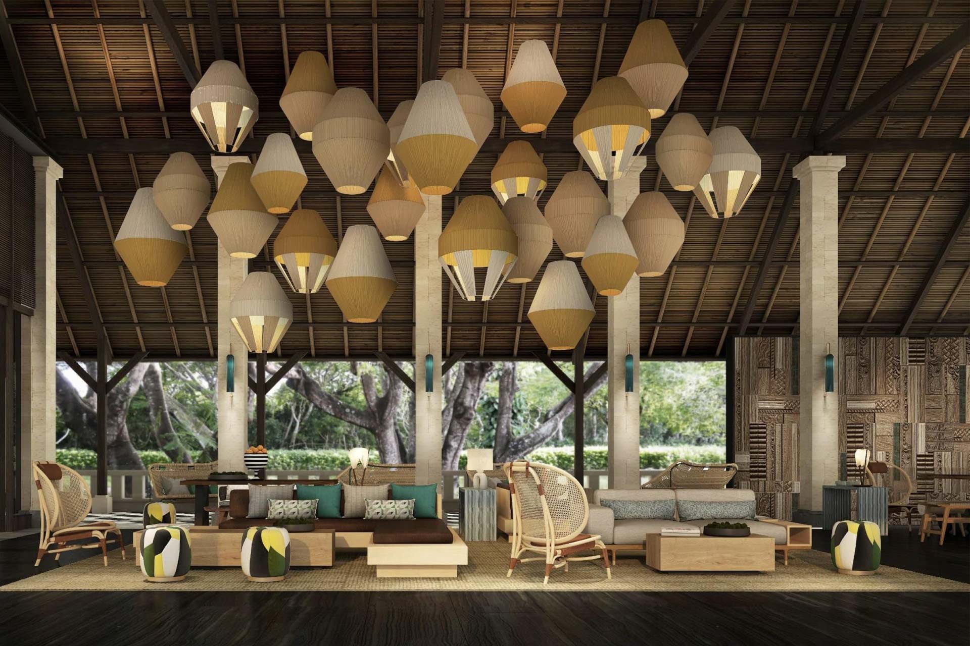 A rendering of Kimpton Naranta, Bali