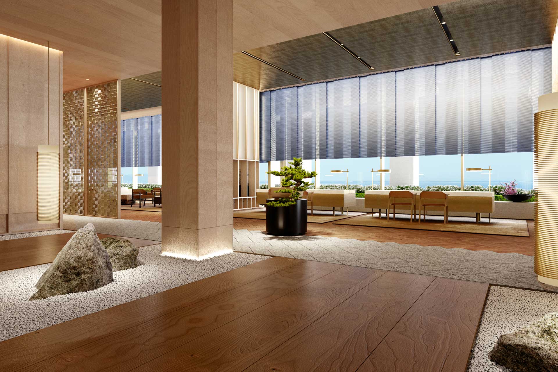 Japan Ritz-Carlton Lobby