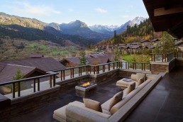 Ritz-Carlton Reserve China Villa Terrace with Mountain View