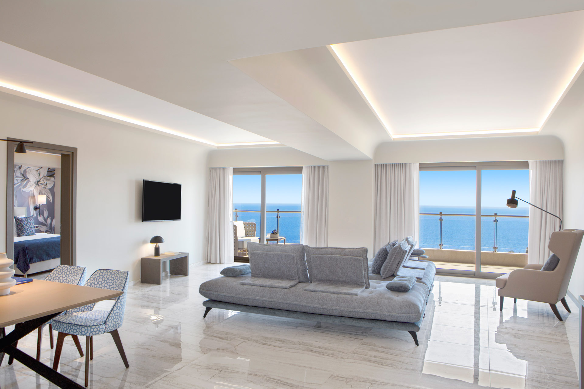 Wyndham Halkidiki Suite Interiors Sea View