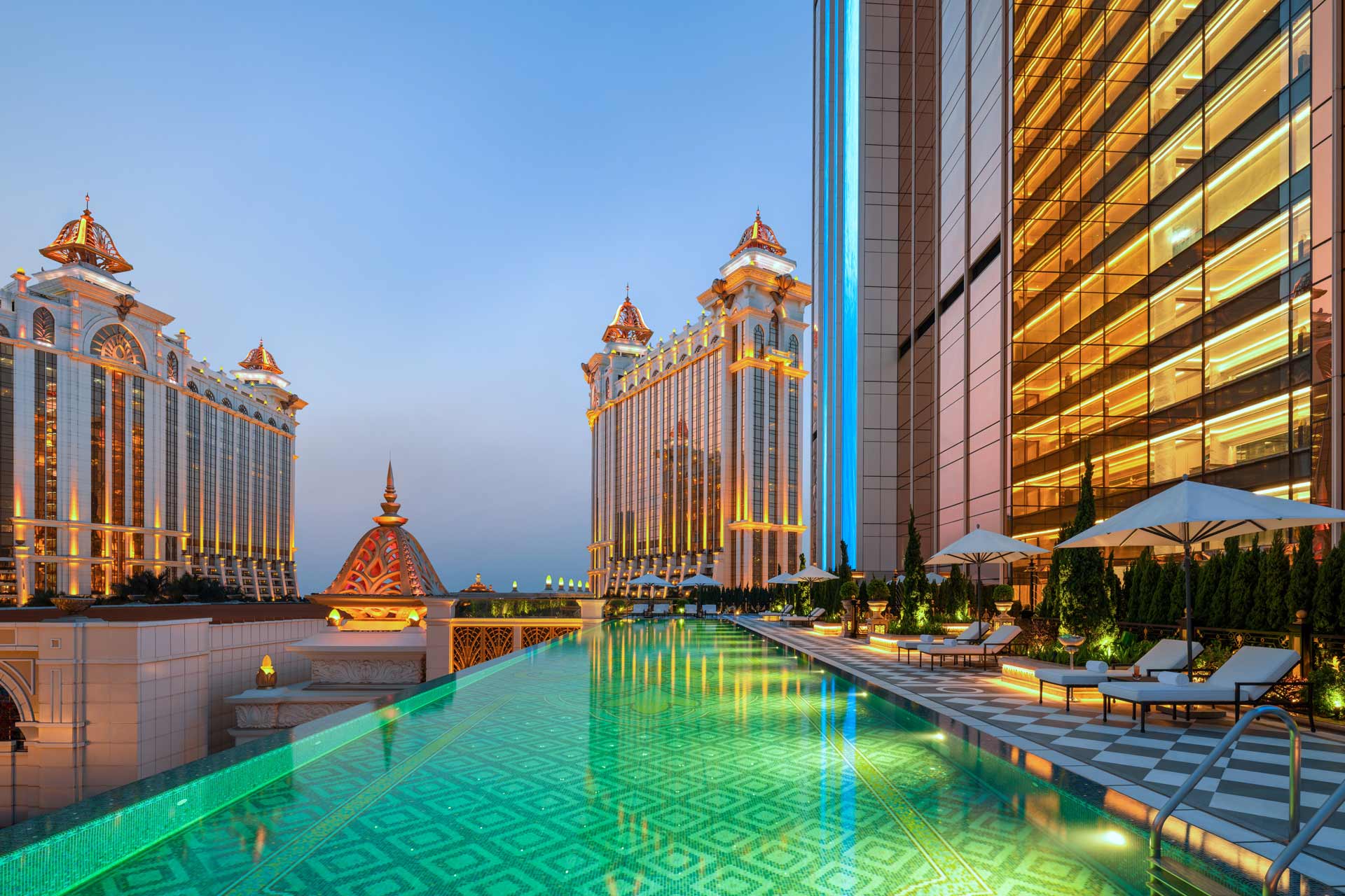 Raffles at Galaxy Macau Pool