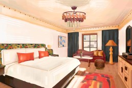 Bunkhouse Hotel Daphne Guestroom Rendering