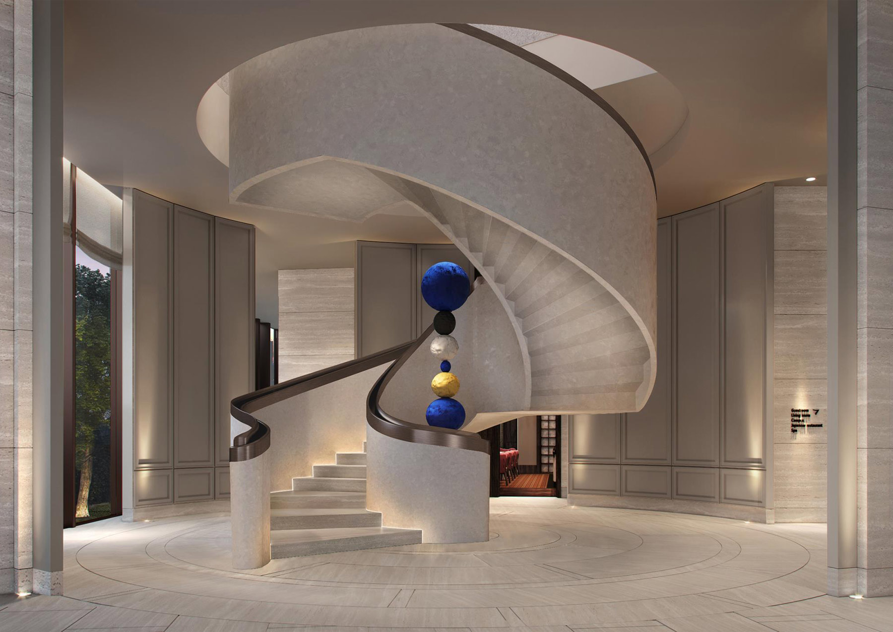 Capella Taipei Staircase